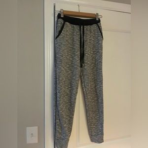 Grey sweatpants